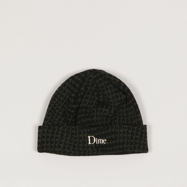 DIME Classic Fold Beanie アイボリー ダイム クラシックロゴ ビーニー ニットキャップ ニット帽 ダイム | Aoshi